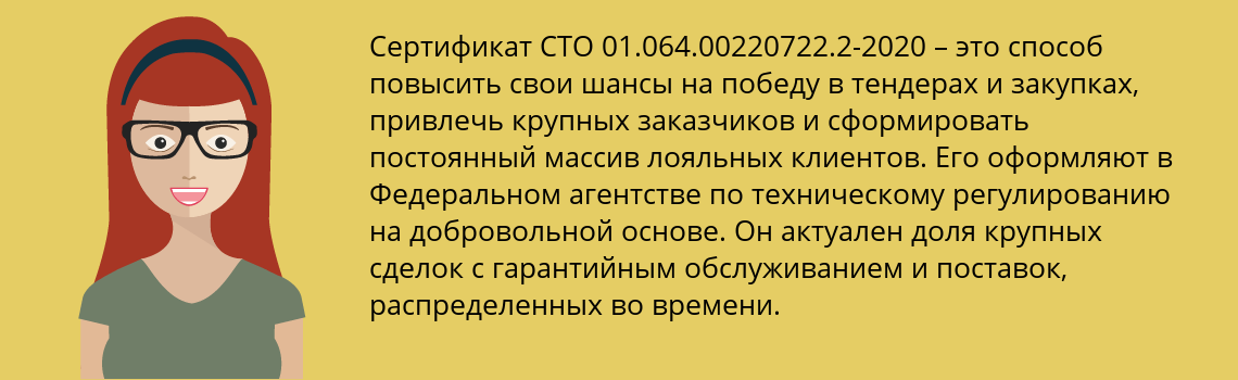 Получить сертификат СТО 01.064.00220722.2-2020 в Невьянск